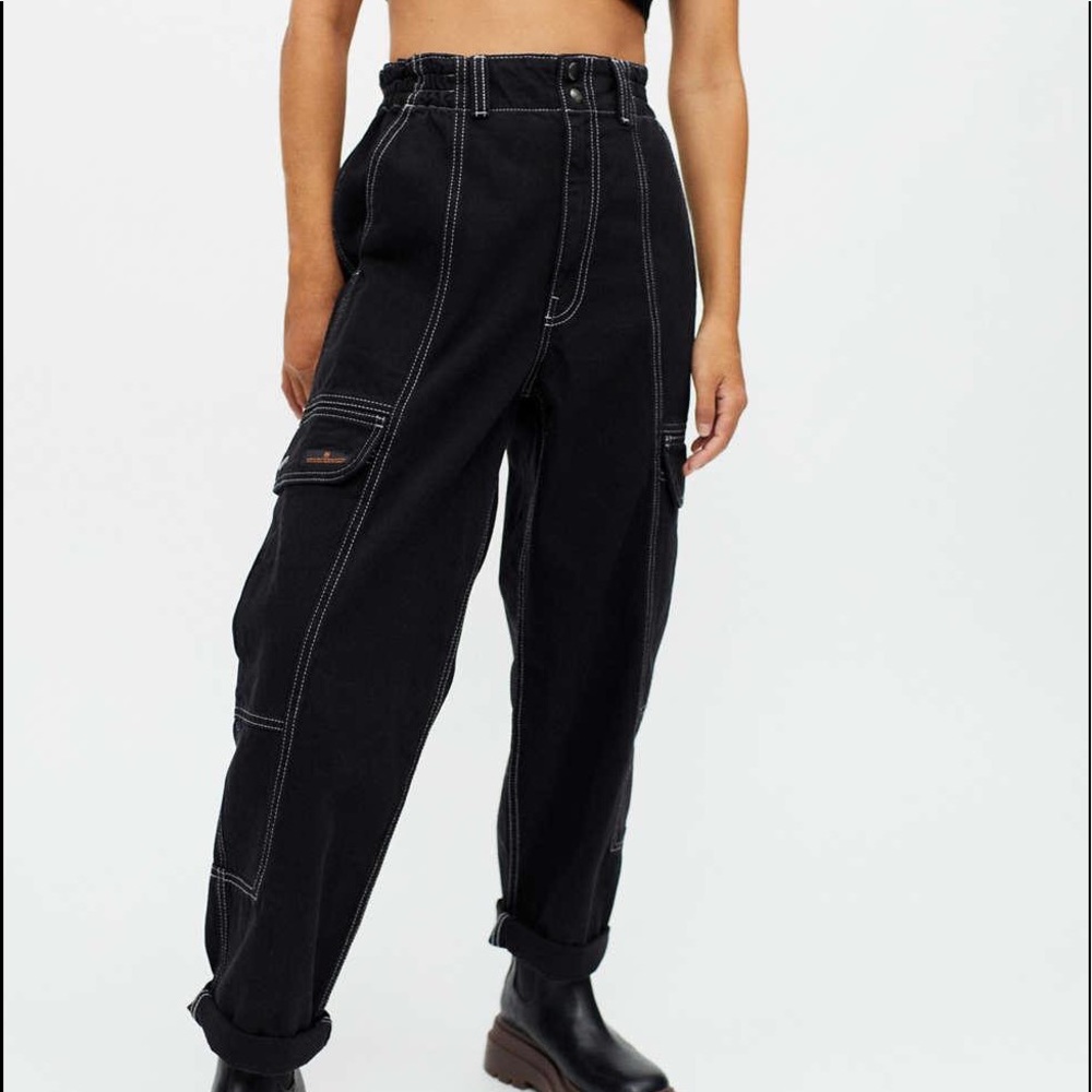 Urban Outfitters Womens relaxed slate jeans